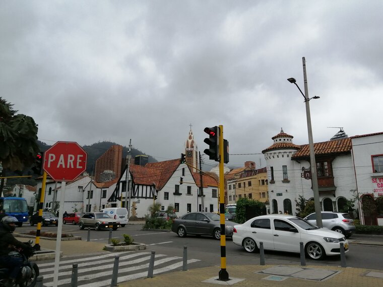 Steet in Bogotá