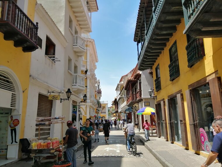 Street in Cartagena
