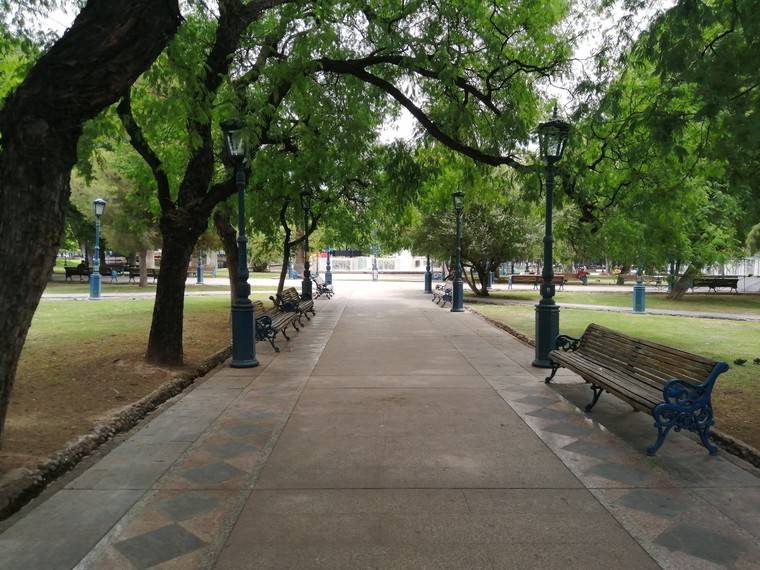 Park in the city centre, Mendoza