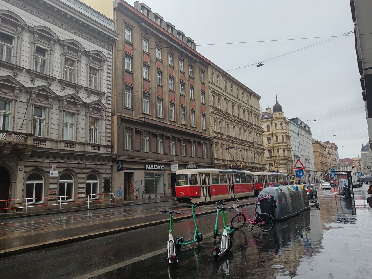 Old Tram in Prague