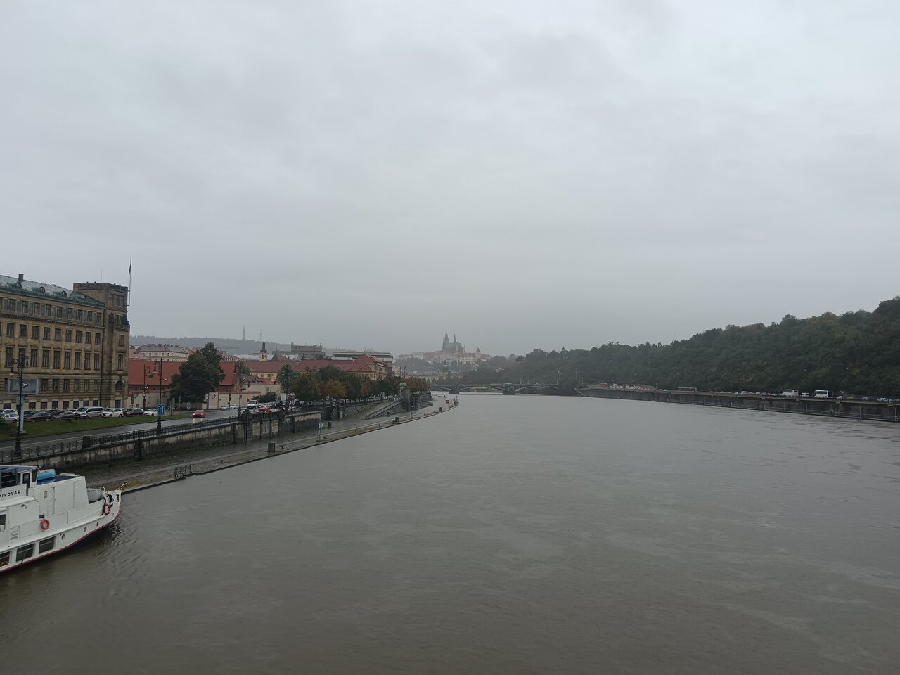 The Vlatva river 