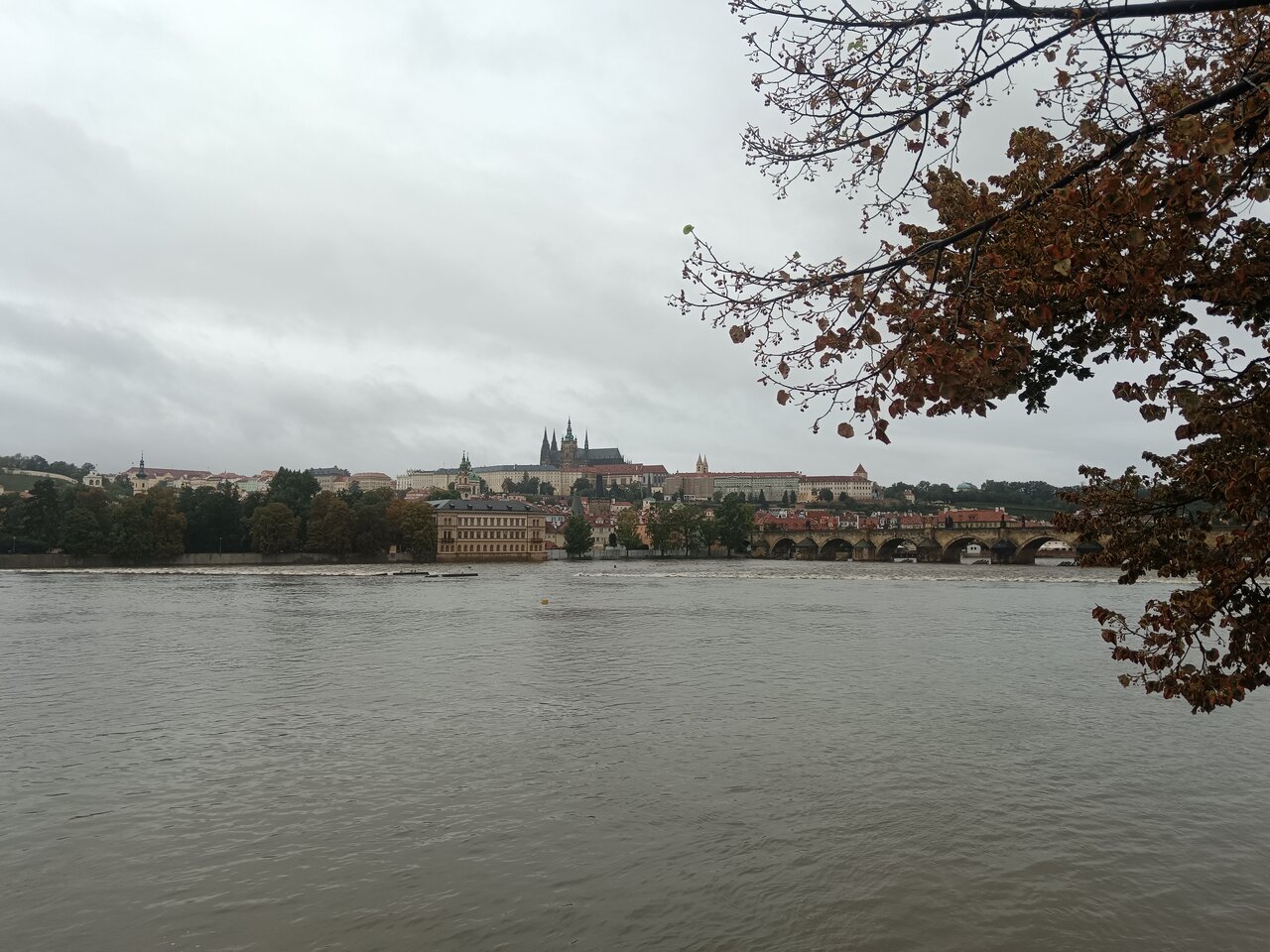 The Vlatva river 