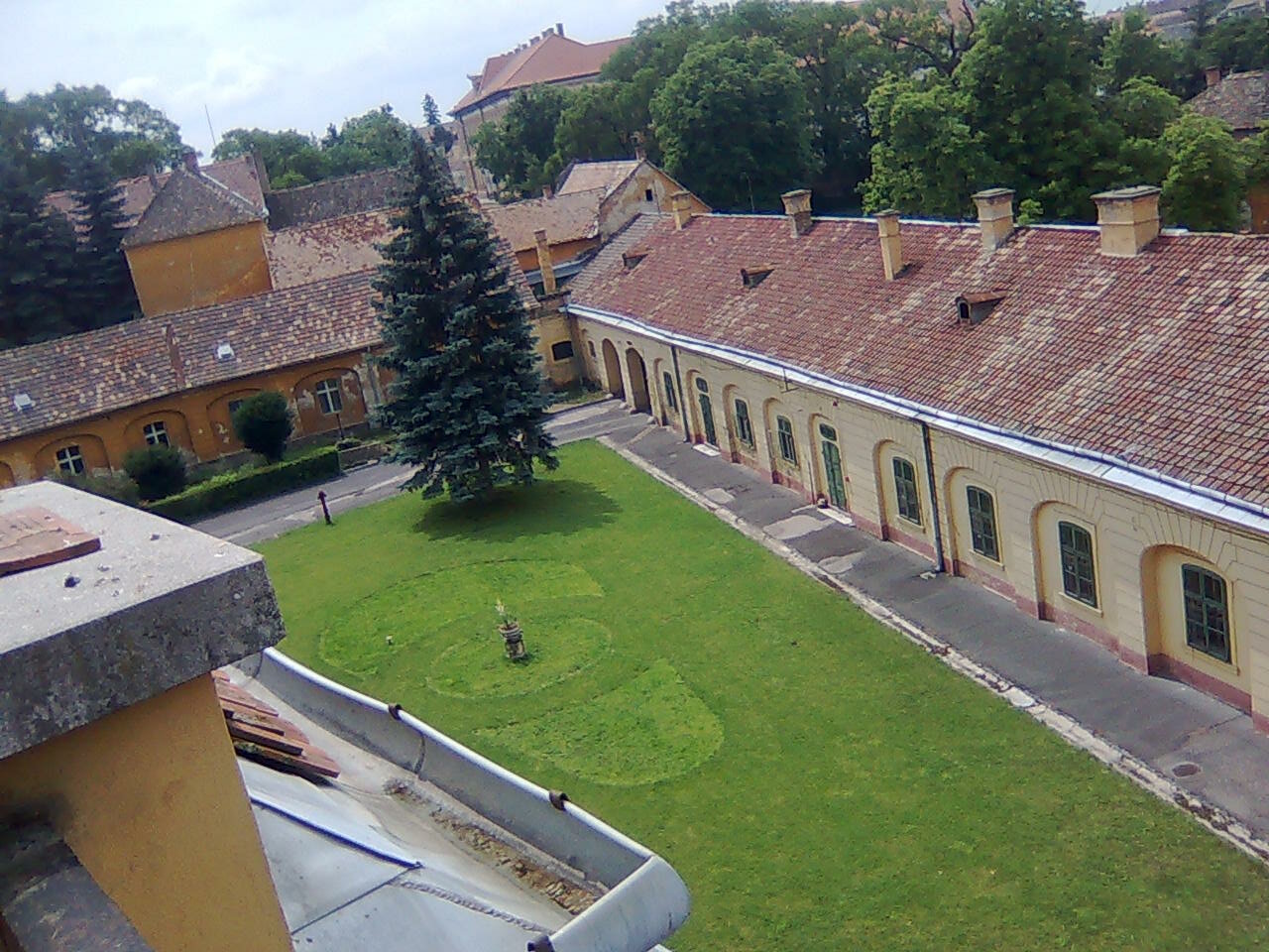 View from the window of my School